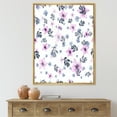 thumbnail image 2 of Designart 'Petals and Pink Flowers' Traditional Framed Canvas Wall Art Print, 2 of 5