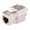 CAT7, variant on Ethernet Wall Port Coupler Module, Shielded RJ45 Female Keystone Connector with Orderly Cable Termination Support