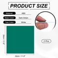 thumbnail image 2 of Uxcell 2Pcs Laser Engraving Sheet, 11.8x11.8" Double Color ABS Plastic Engraved Sheet Material for Plate Custom Craft Name Sign Badge Office Label DIY, Dark Green/White, 2 of 6