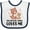 White and Navy, variant on Inktastic Bears My Great Aunt Loves Me Boys or Girls Baby Bib