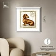 thumbnail image 4 of Postal Pup Shadowbox Print Cute Art Prints by Art Remedy, White Frame, 30 x 30, 4 of 6
