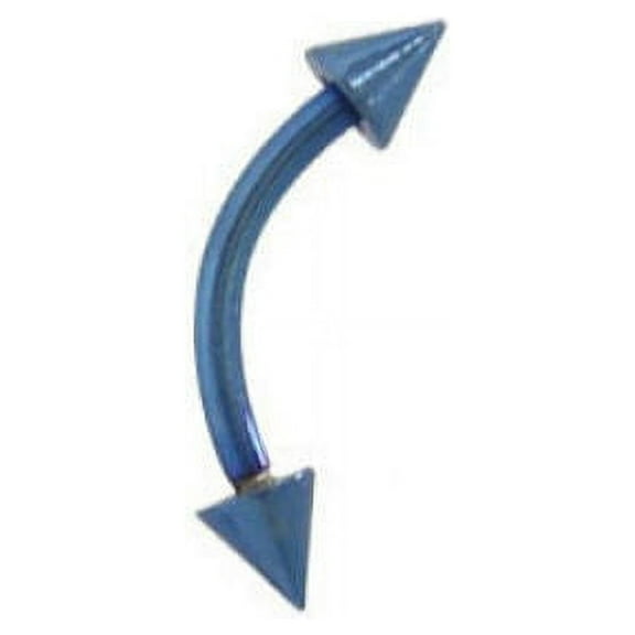 Eyebrow Ring Curved Barbell Anodized G5 Solid Titanium 16G Cartilage Rook Daith