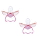 thumbnail image 5 of 2 chupetes de silicona para bebé, de ortodoncia, para dormir (rosa), 5 of 7