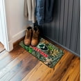 thumbnail image 6 of Mossy Oak Obsession Indoor Outdoor Durable All-Weather 2 Piece Boot Tray and Non-Slip Door Mat Combo, Brown, 13.4" x 25.6", 6 of 8
