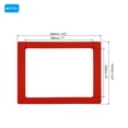 thumbnail image 2 of Unique Bargains Cadre Photo Magnétique 5x7, 5 Pcs Cadre Photo Magnétique Réutilisable pour Réfrigérateur, Rouge, 2 of 7