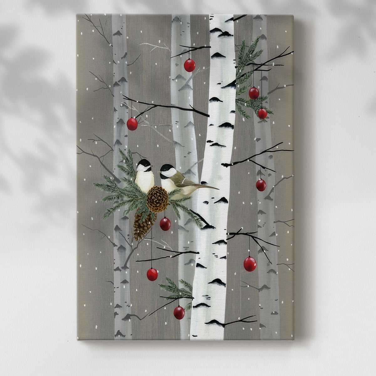 Birch Birds II- Gallery Wrapped Canvas