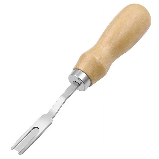 Juego de Cubiertos YONGSHENG Acero Inoxidable Tenedor Cuchara Palillos Color Madera