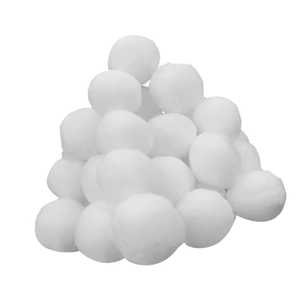 Moyic 1 bolsa de bolas de filtro para piscina, filtración de fibra, equipo de limpieza de piscinas elásticas ecológicas, tratamiento de aguas Jardín y Patio No.2 Moyic HA025663-02