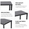 thumbnail image 6 of UEETEK Iron Storage Rack Shelf Black Kitchenware Holder Organizer for Cabinet and Room, 6 of 7
