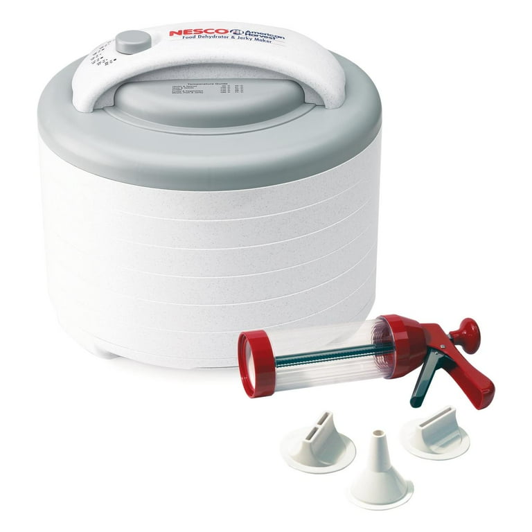 NESCO Plastic Dishwasher Safe All-In-One White Snackmaster with 5 NESCO Plastic Dishwasher Safe All-In-One White Snackmaster with 5