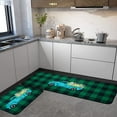 thumbnail image 2 of Xsinufn Sunflower Farmhouse Kitchen Rugs Set 2 Piece Colorful Fall Flowers Decorative Rug for Kitchen Low-Profile Floor Mats Decorations for Home Kitchen (17"x48"+17"x24"), 2 of 5