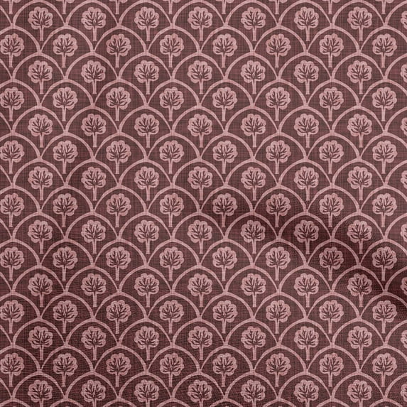 oneOone Cotton Cambric Maroon Fabric Block Sewing Craft Projects Fabric Prints By Yard 42 Inch Wide-OQ