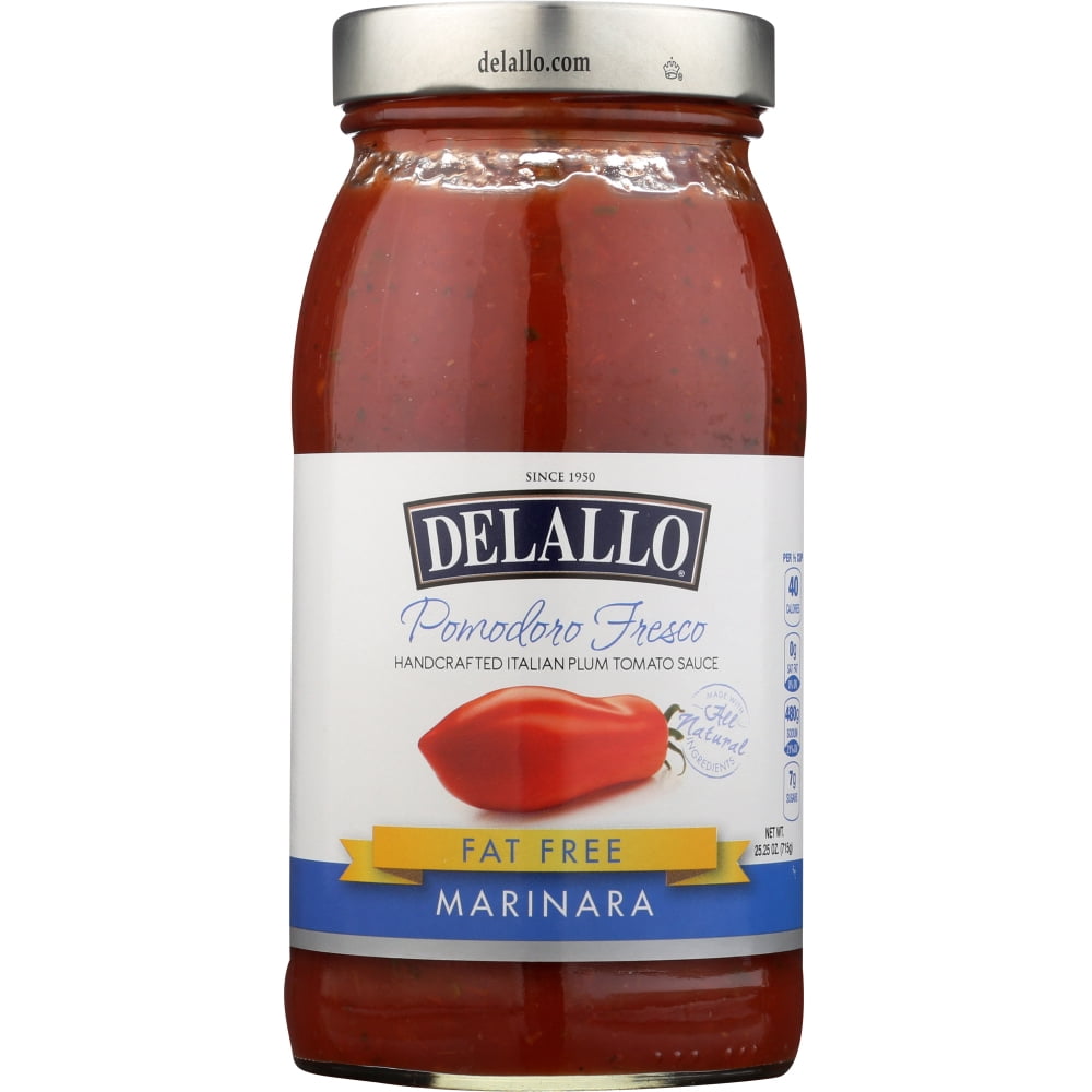 DELALLO Pasta Marinara Sauce, 25.25 oz