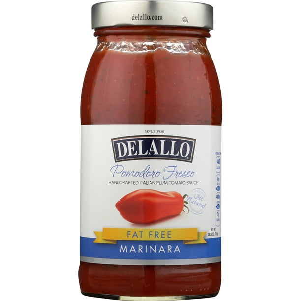 DELALLO Pasta Marinara Sauce, 25.25 oz