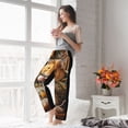 thumbnail image 3 of Haiem Modern Floral Guinea Pig Women's Pajama Pants Ultra Lightweight Pjs Bottoms Sleepwear Bottom Pants With Pocket Drawstring-Small, 3 of 7