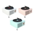 thumbnail image 4 of Turntable Universal Multicolor Wireless Speaker Box Stereo Hotel Shop Sound Box Charging Record Player Home Studio Desktop Hotel Shop Pink, 4 of 7