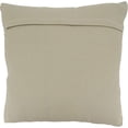thumbnail image 2 of SARO 2827.M20SD 20 in. Square Down Filled Throw Pillow with Striped Design, 2 of 4