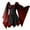 Red-a, variant on Women's Medieval Costume Medieval Vintage Retro Irregular Flare Sleeve Lace up Dress Party Clothing S-95