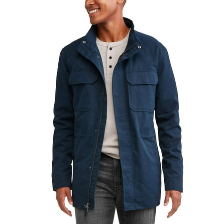 George - Men's Field Jacket Up To Size 5Xl - Walmart.com