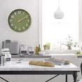 thumbnail image 5 of Modern Wall Clock,12 inch Silent Non Ticking Wall Clock,Battery Operated, Analog Wall Clock for Living Room Bedroom Kitchen Office Classroom Decor (Green), 5 of 7