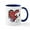 White/Navy Inside, variant on CafePress - Snoopy Mustache You Mugs - 11 oz Ceramic Mug - Novelty Coffee Tea Cup