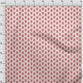 thumbnail image 4 of oneOone Polyester Spandex Red Fabric Asian Block Diy Clothing Quilting Fabric Print Fabric By Yard 56 Inch Wide, 4 of 4