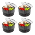 thumbnail image 1 of NutriChef PKFD14BK Kitchen Countertop 5 Tray Food Dehydrator Machine (4 Pack), 1 of 4