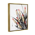 thumbnail image 3 of Stupell Industries Modern Lipstick Abstract Forms Graphic Art Metallic Gold Floating Framed Canvas Print Wall Art, Design by Lil' Rue, 3 of 8