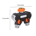 thumbnail image 2 of Divisor de manguera de Jardín Advancent conector rápido distribución uniforme de agua, 2 of 6