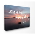 thumbnail image 2 of Stupell  'This Is My Happy Place Lakeside' Stretched Canvas Wall Art 16 x 20, 2 of 4