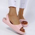 thumbnail image 2 of Sandalias cómodas para mujer, zapatos Retro de tacón bajo con punta abierta, moda de verano, 2021, 2 of 5