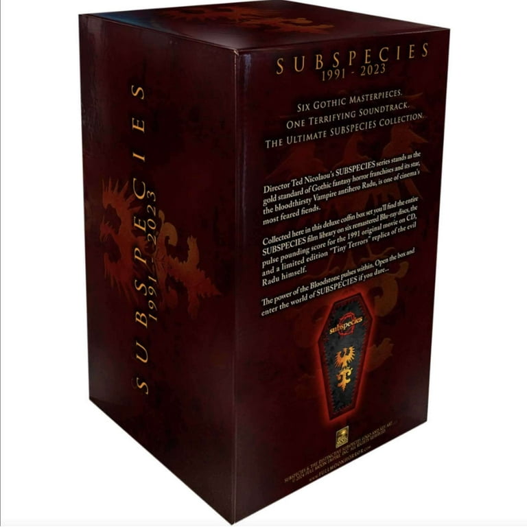 Subspecies Coffin Blu-ray Boxed Set & Figure (Radu Tiny Terror