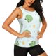 thumbnail image 2 of Balery Kawaii Frogs Camiseta sin mangas estampada ligera para mujer, tops de entrenamiento sin mangas, camisetas de yoga transpirables de secado rápido.-Medium, 2 of 7