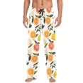 thumbnail image 7 of FORMRS Mens Pajama Pants with Pockets Sleepwear Lounge Bottoms Sizes S-2XL, Orange Slices, 7 of 7