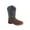 Brown/Navy, variant on SMOKY MOUNTAIN BOOTS Kids Jesse Western Boots, Color: Brown/Navy, Size: 9, Width: R (3749C-9R)