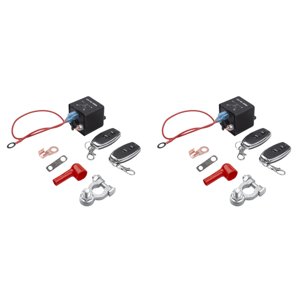 12V 200A Control Remoto Desconectador Kill Switch Smart Master Switch (2PCS)