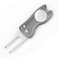 thumbnail image 4 of tredstone Golf Pitch Divot Repair Switchblade Ball Marker Groove Cleaner Gray, 4 of 9
