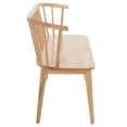 thumbnail image 6 of Safavieh Blanchard Classic Bench No Spindle Rubberwood Classic Indoor Bench, Natural, 6 of 11
