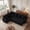 103" Corduroy Black, variant on FFH Sectional Sleeper Sofa with Pull Out Bed and Double Storage Chaise, U Shaped Modern Couch with Cup Holders, Side Pockets and USB Ports for Living Room, Light Gray