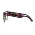 thumbnail image 2 of Kids Retro Sunglasses - Flower Black Frame / Clear Lens, 2 of 7