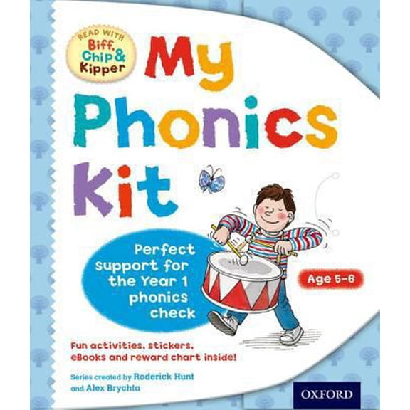 Pre-Owned Oxford Reading Tree Read With Biff, Chip, and Kipper: Level 5 and 6 My Phonics Kit (Paperback) 0198488009 9780198488002