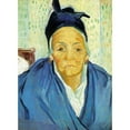 thumbnail image 3 of Van Gogh, Vincent 14x18 Black Modern Framed Museum Art Print Titled - An Old Woman From Arles, 3 of 5