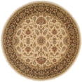 thumbnail image 2 of K2 Floor Style Caspian Ivory/Brown Hand Made Wool Area Rug, 2 of 2