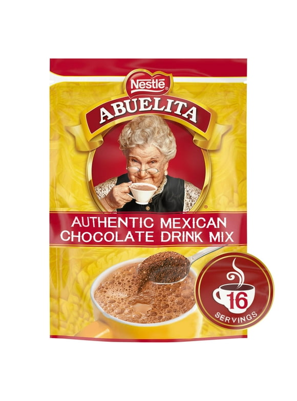 Nestle Abuelita Authentic Mexican Hot Chocolate Granulated Mix, 11.287 oz, Resealable Bag