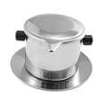 thumbnail image 2 of Filtro de café vietnamita Vietnam Cafetería Profesional Reutilizable Acero inoxidable Dripper de café vietnamita para la oficina de la cafetería, 2 of 8