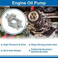 thumbnail image 3 of Unique Bargains No.10296 Engine Oil Pump for Chevrolet Express 3500 2016 Pressure Pump, 3 of 7