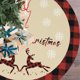 thumbnail image 4 of Yhmxh Falda para árbol de Navidad, falda para árbol de Navidad de Papá Noel para decoraciones navideñas, falda para árbol de Navidad, fiesta de Año Nuevo, decoración para interiores, 4 of 6