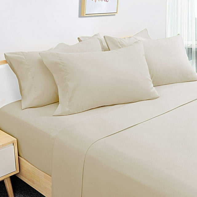Piece Terracotta Bed Sheets Set Extra Soft Brushed Microfiber Bedding Rust Sheets Deep Pocket Wrinkle & Fade (Queen Burnt Orange)