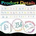 thumbnail image 3 of YWC-12 Pieces Alphabet Line for Classroom Wall Pastel Cursive Alphabet Line Bulletin Board Set ABC Banner and Number Border Posters for Classroom Decor, 3 of 4