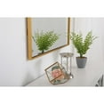 thumbnail image 6 of Metal frame rectangle mirror 27 inch in Brass, 6 of 13